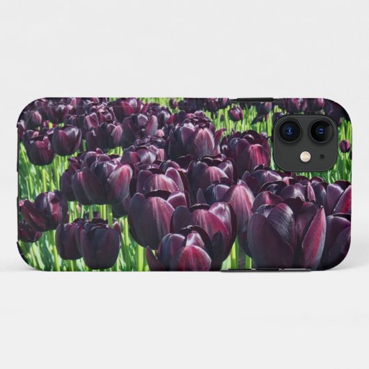 Koningin van de Nacht Tulpen Case-Mate iPhone Case (Achterkant (horizontaal))