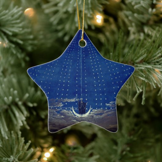 Koningin van de Night Mozart Magic Flute Zauberflö Keramisch Ornament (Boom)