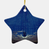 Koningin van de Night Mozart Magic Flute Zauberflö Keramisch Ornament (Achterkant)