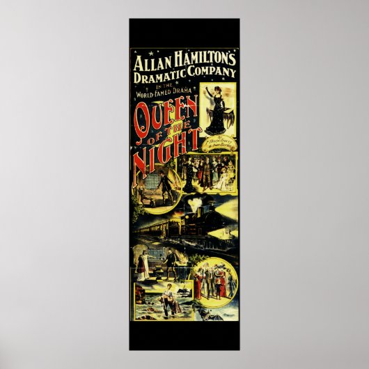 Koningin van de Night Opera Poster (Voorkant)