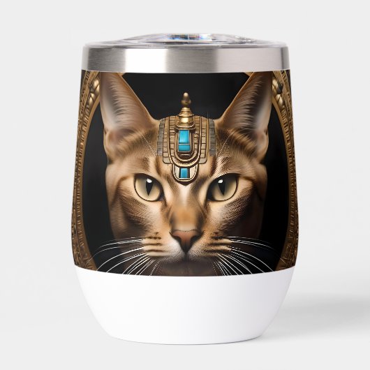 Koningin van de Nijl: Cleopatra de kat in hoofdtoo (Voorkant)