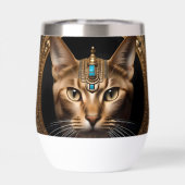 Koningin van de Nijl: Cleopatra de kat in hoofdtoo (Achterkant)