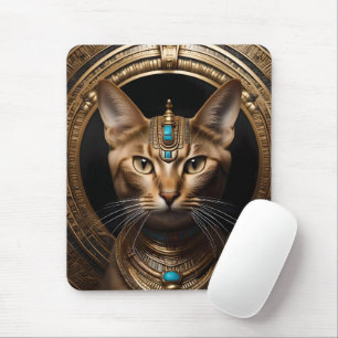Koningin van de Nijl: Cleopatra de kat in hoofdtoo Muismat