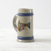 Koningin van de Nijl Stein Bierpul (Voorkant links)