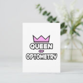 Koningin van de optometrie briefkaart (Staand voorkant)