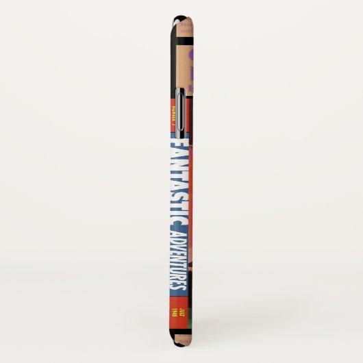 koningin van de panter wereld: Fantasy Pulp Case-Mate iPhone Case (Achterkant / rechts)