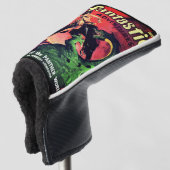 koningin van de panter wereld: Fantasy Pulp Golfheadcover (3/4 voorkant)