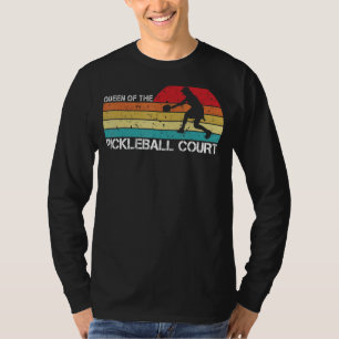 Koningin van de Pickleball Court voor haar moeder T-shirt