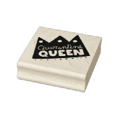 Koningin van de Quarantaine Rubberstempel (Stempel)