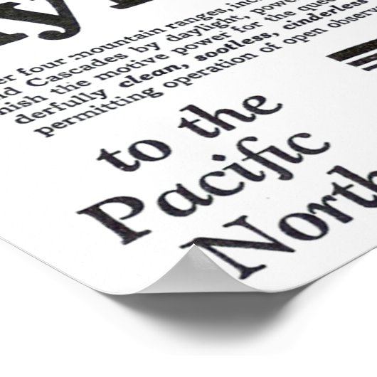 Koningin van de rails - New Olympian 1929 Poster (Hoek)