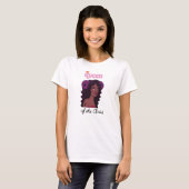 Koningin van de Ram (Bruine Huid) T-shirt (Voorkant volledig)