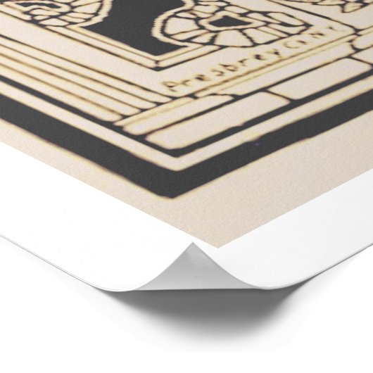 koningin van de reisposter van Antilles Poster (Hoek)