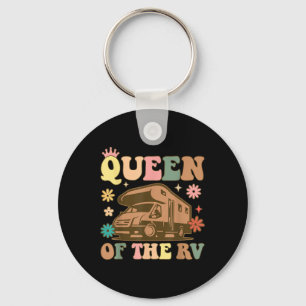 Koningin Van De Rv-Camping Koningin Vrouwelijke Ca Sleutelhanger