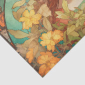 KONINGIN VAN DE SEIZOENEN mooi decoupage papier (Detail)