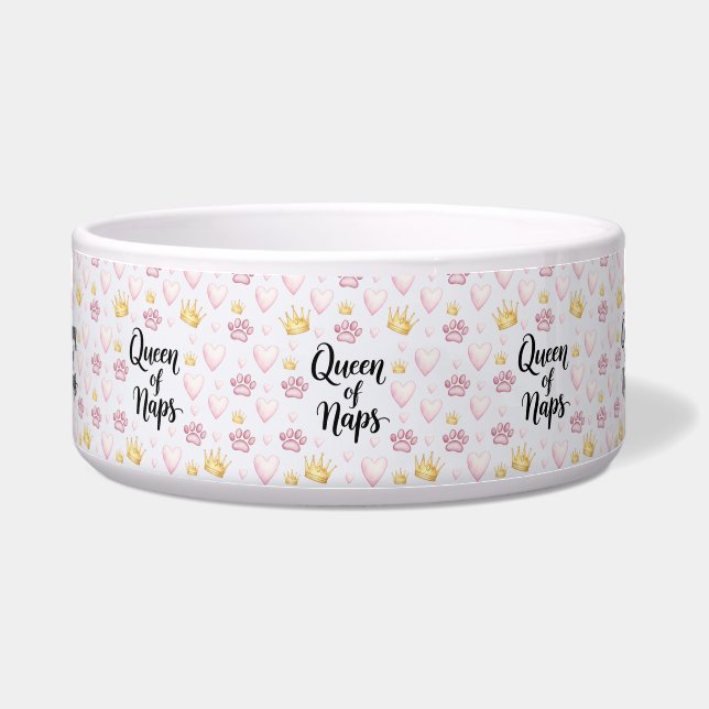 Koningin van de Slaap, Hondenkom Voerbakje (Voorkant)