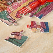 Koningin van de slangen legpuzzel (Zijkant)