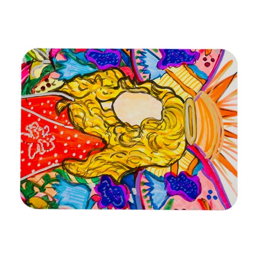 Koningin van de Smoky Mountains magneet (Horizontaal)