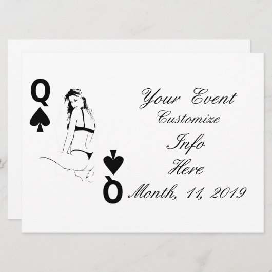 Koningin van de Steden van het meisje Thunder_Cove (Voorkant / Achterkant)