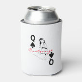 Koningin van de Steden van het meisje Thunder_Cove Blikjeskoeler (Blikje Voorkant)