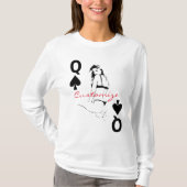 Koningin van de Steden van het meisje Thunder_Cove T-shirt (Voorkant)