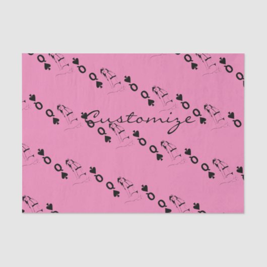 Koningin van de Steden van het meisje Thunder_Cove Tissuepapier (Voorkant)