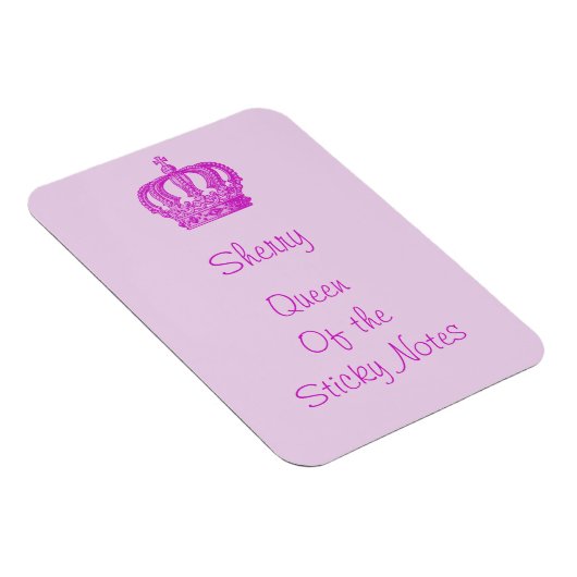 Koningin van de Sticky Notes Magnet Magneet (Rechterzijde)