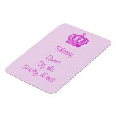 Koningin van de Sticky Notes Magnet Magneet (Linkerzijde)