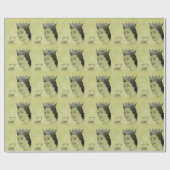 Koningin van de Tea Cadeaupapier (Vlak)