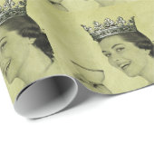 Koningin van de Tea Cadeaupapier (Rol Hoek)