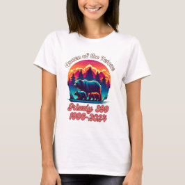 Koningin van de Tetons Grizzly 399 Tribute 1996-20 T-shirt