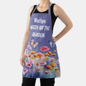 KONINGIN VAN DE TUIN Moederdag Gift Schort (Insitu)