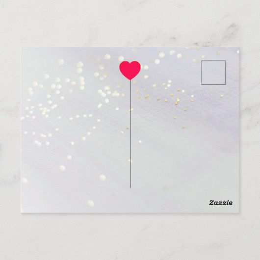  koningin van de Valentijn Holiday Briefkaart (Achterkant)