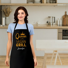 Koningin van de Vegan Grill Schort