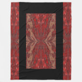 Koningin van de Vlinders 64 Fleece Deken (Voorkant)