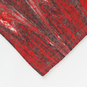 Koningin van de Vlinders 64 Fleece Deken (Hoek)