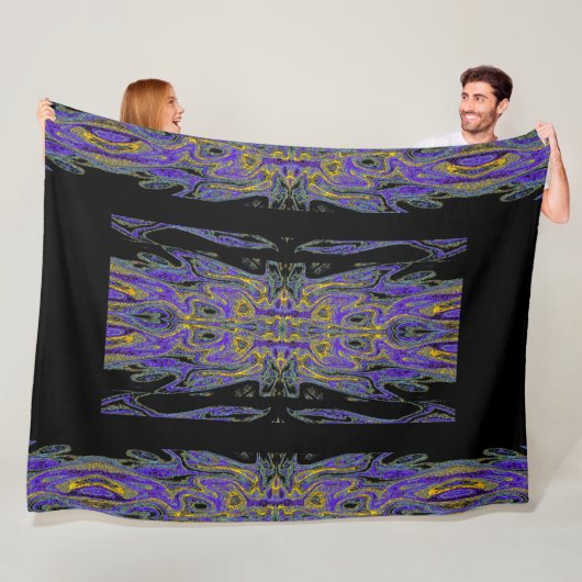 Koningin Van De Vlinders 88 Fleece Deken (In situ)