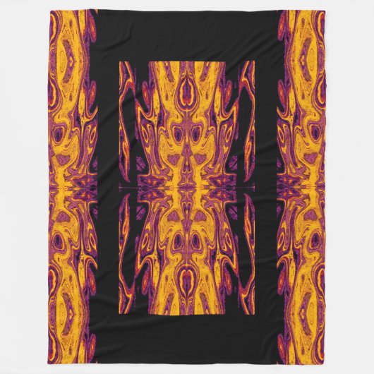 Koningin van de vlinders 99 fleece deken (Voorkant)