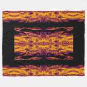 Koningin van de vlinders 99 fleece deken (Voorkant (Horizontaal))