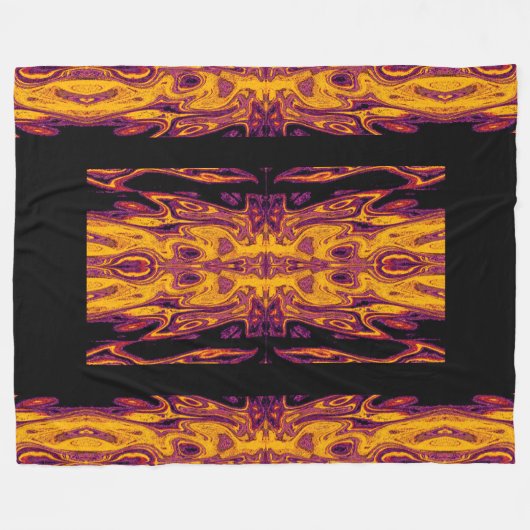 Koningin van de vlinders 99 fleece deken (Voorkant (Horizontaal))