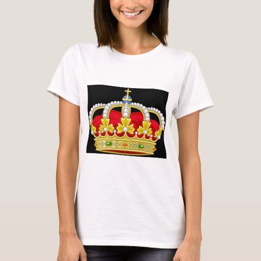 Koningin van de voedselkunst t-shirt (Voorkant)