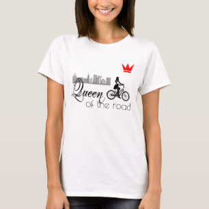 Koningin van de weg elegant t-shirt