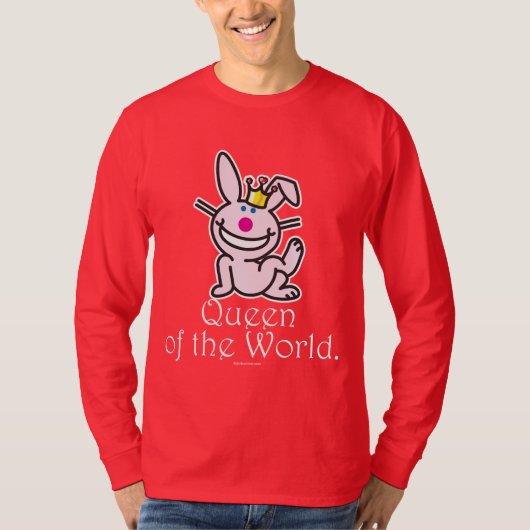 koningin van de wereld t-shirt (Voorkant)