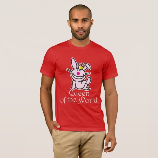 koningin van de wereld t-shirt (Voorkant volledig)