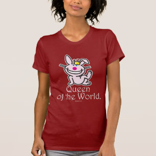 koningin van de wereld t-shirt