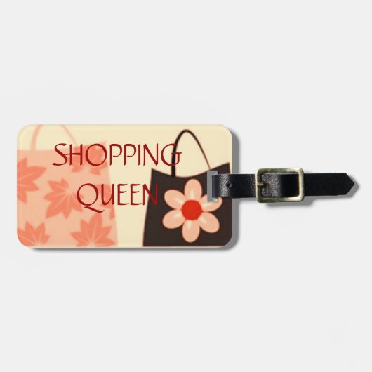KONINGIN VAN DE WINKEL COLLECTIE BAGAGELABEL (Voorkant horizontaal)