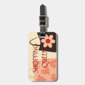 KONINGIN VAN DE WINKEL COLLECTIE BAGAGELABEL (Voorkant verticaal)