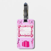 KONINGIN VAN DE WINKEL COLLECTIE BAGAGELABEL (Achterkant verticaal)