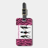 KONINGIN VAN DE WINKEL COLLECTIE BAGAGELABEL (Voorkant verticaal)