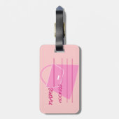 KONINGIN VAN DE WINKEL COLLECTIE BAGAGELABEL (Achterkant verticaal)