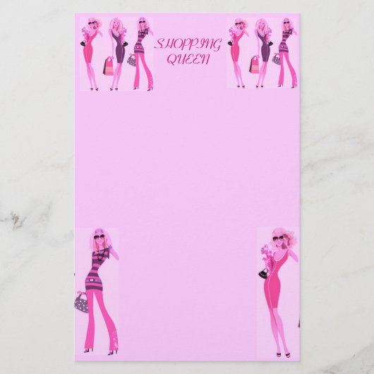KONINGIN VAN DE WINKEL COLLECTIE BRIEFPAPIER (Voorkant)